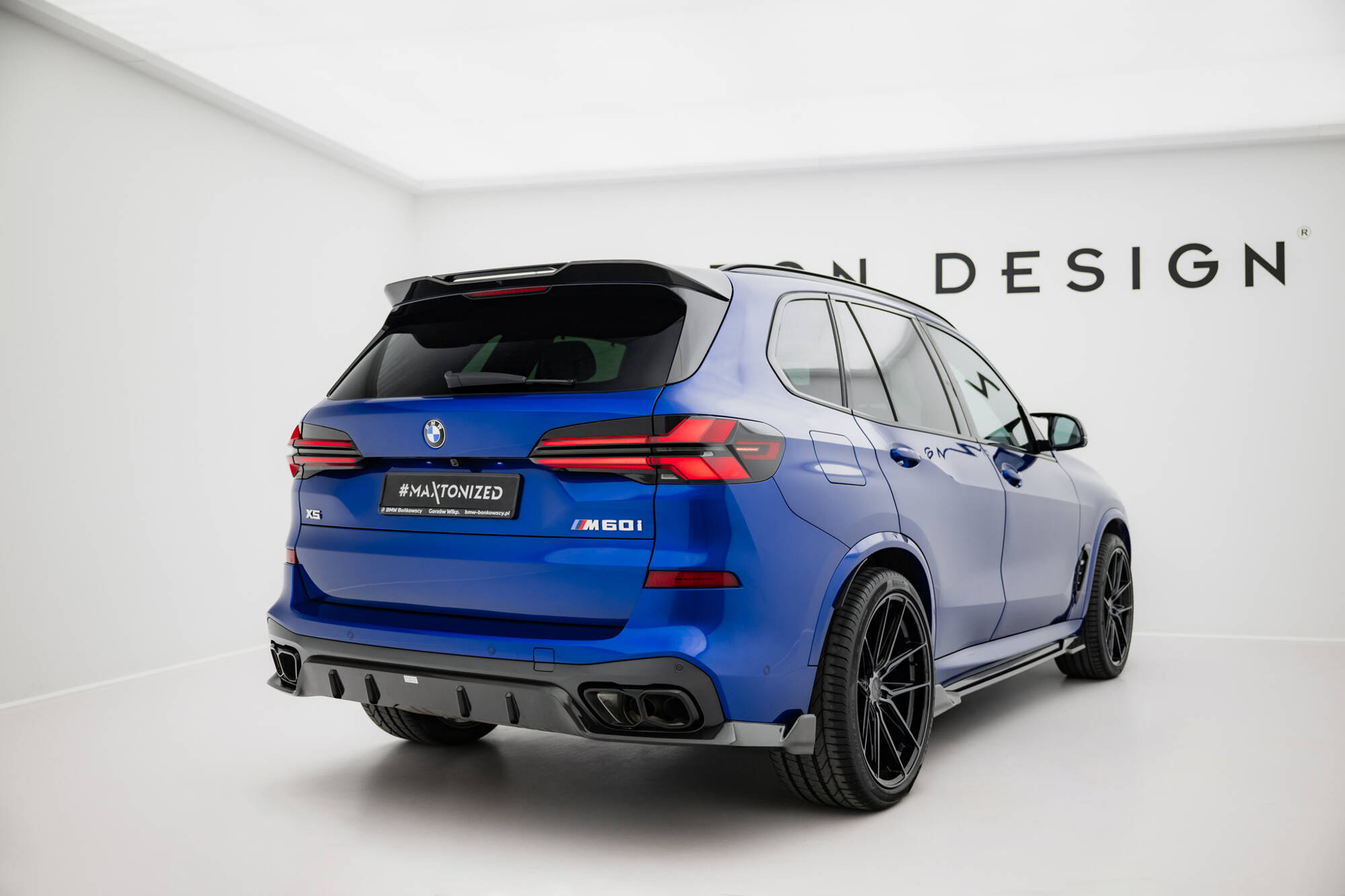 Carbon Fiber Bodykit passend voor BMW X5 M-Pack G05 Facelift Maxton Glanzend zwart