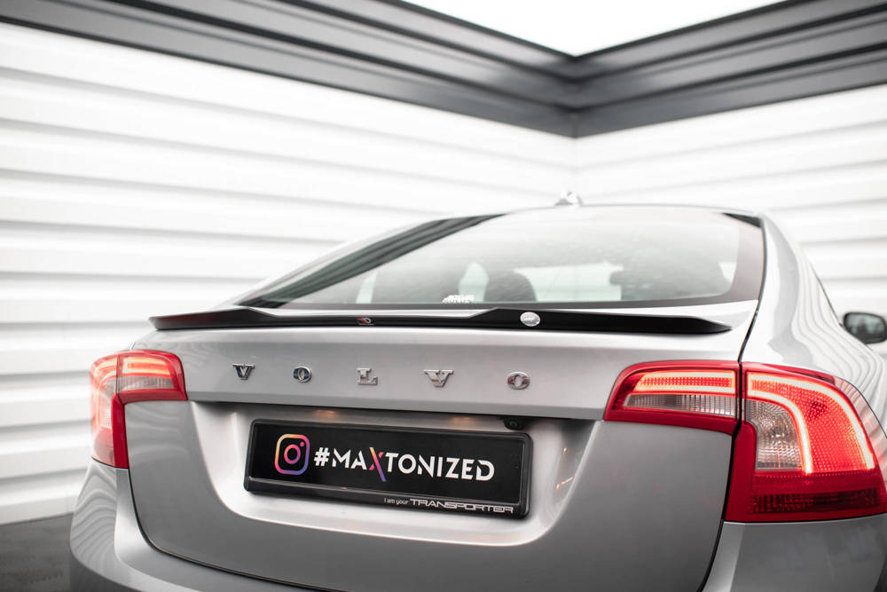 Spoiler Volvo S60 R-Design Maxton Glans Zwart