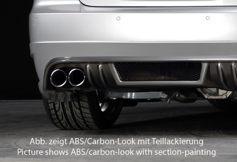 Achterbumper Diffuser Carbon BMW E92 alleen 335i niet duplex Coupe Rieger