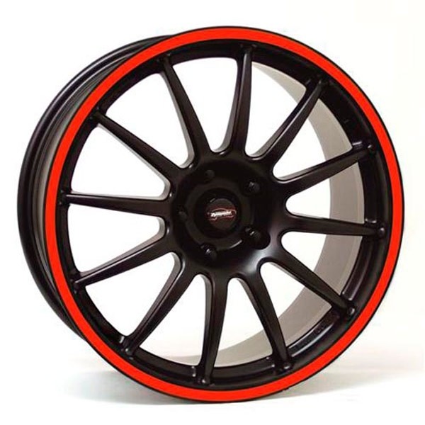 Team Dynamics Pro Race 1.2 7x16 5x120 ET 45 Mat Zwart + Rode Ran
