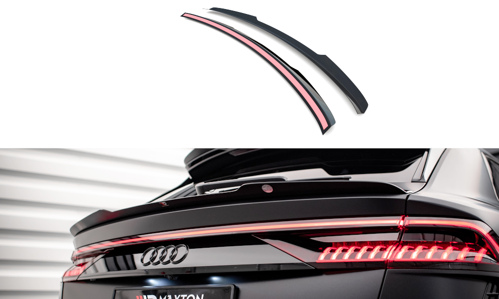 Spoiler passend voor Audi RSQ8 Maxton Glans Zwart