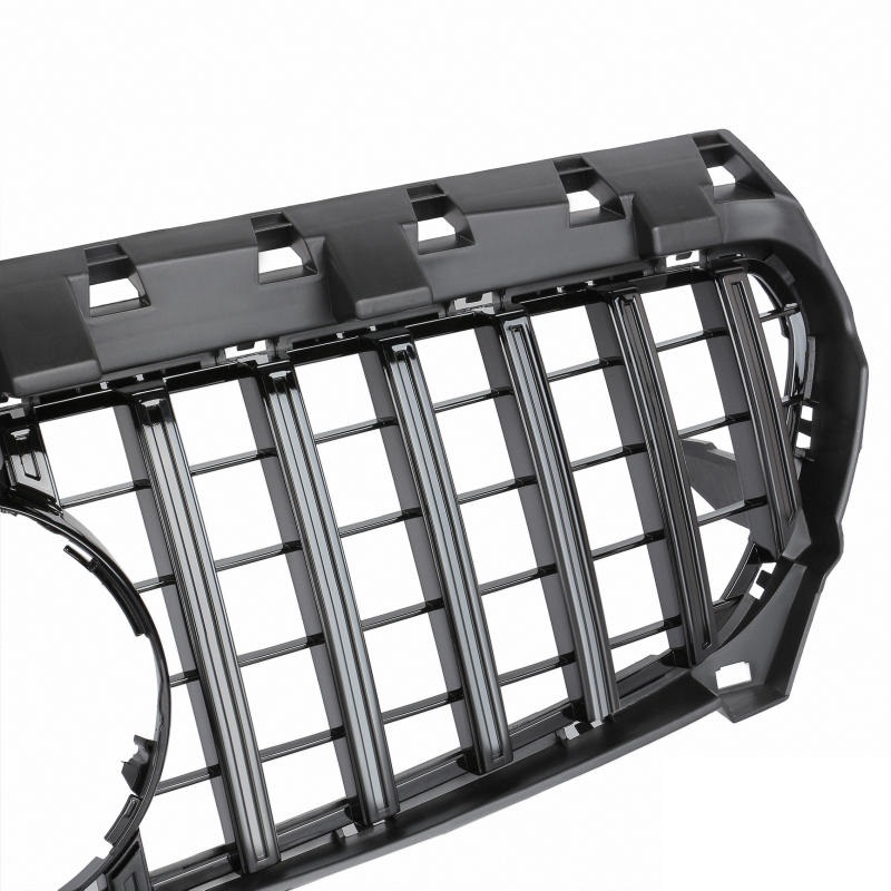 Grill passend voor Mercedes CLA C117 13-16 Glans Zwart GT Look