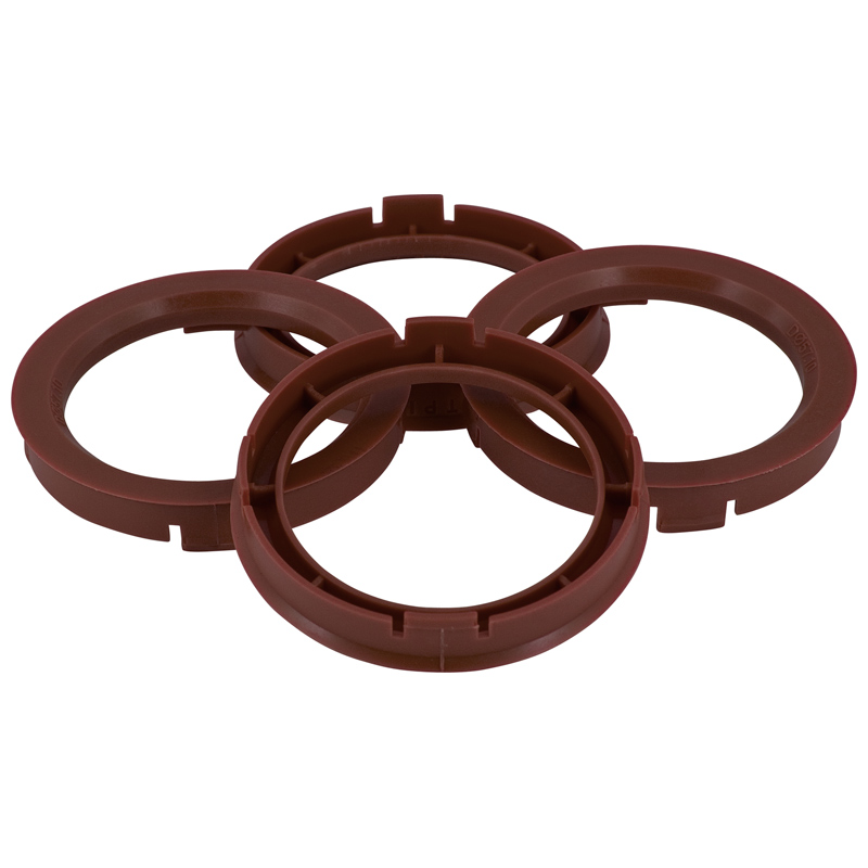 Set TPI Centreerringen - 72.5->63.4mm - Bruin