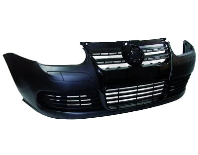 Voorbumper passend voor VW Golf IV in Golf V R32 look ABS