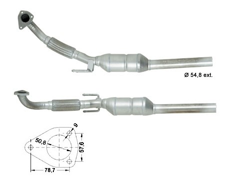 VW GOLF IV 1.9TDi 1896 cc 96 Kw / 131 cv ASZ Magnaflow CAT Bouwj