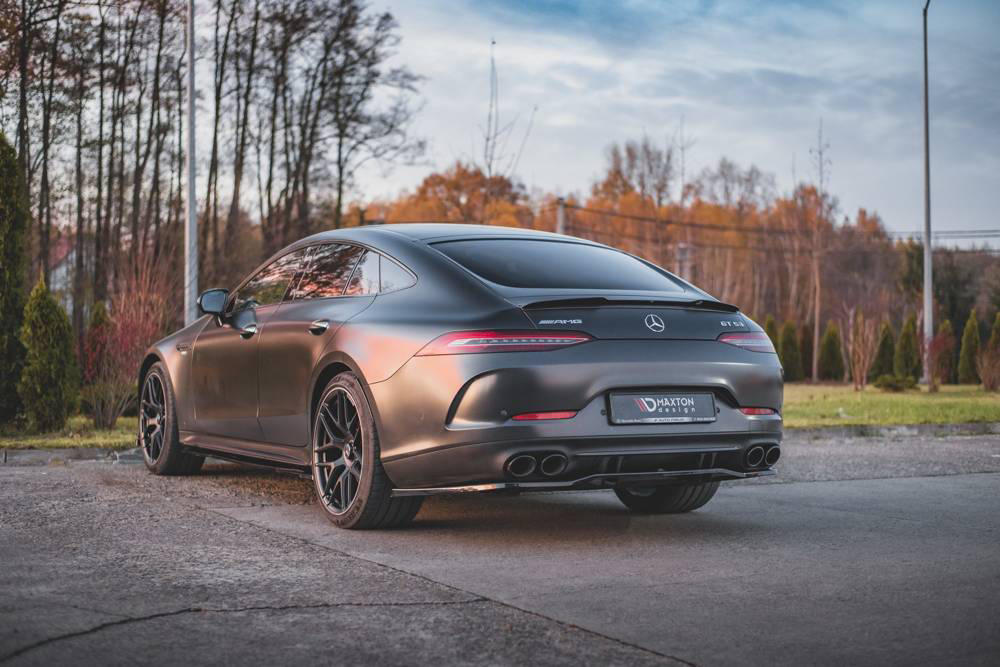 Achter Diffuser passend voor Mercedes-AMG GT 53 4 Deurs Coupe Glans Zwart