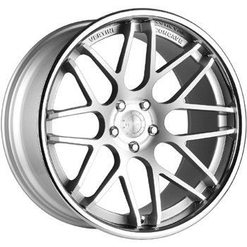 VERTINI MAGIC CONCAVE INOX SILVER MACHINE POLISHED 10.5x22 5x112