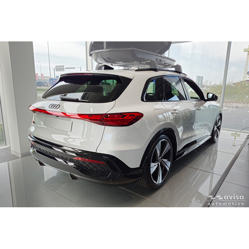 Avisa Matzwart RVS Achterbumperprotector  Audi Q5 (GUB) 2025- 'Ribs'