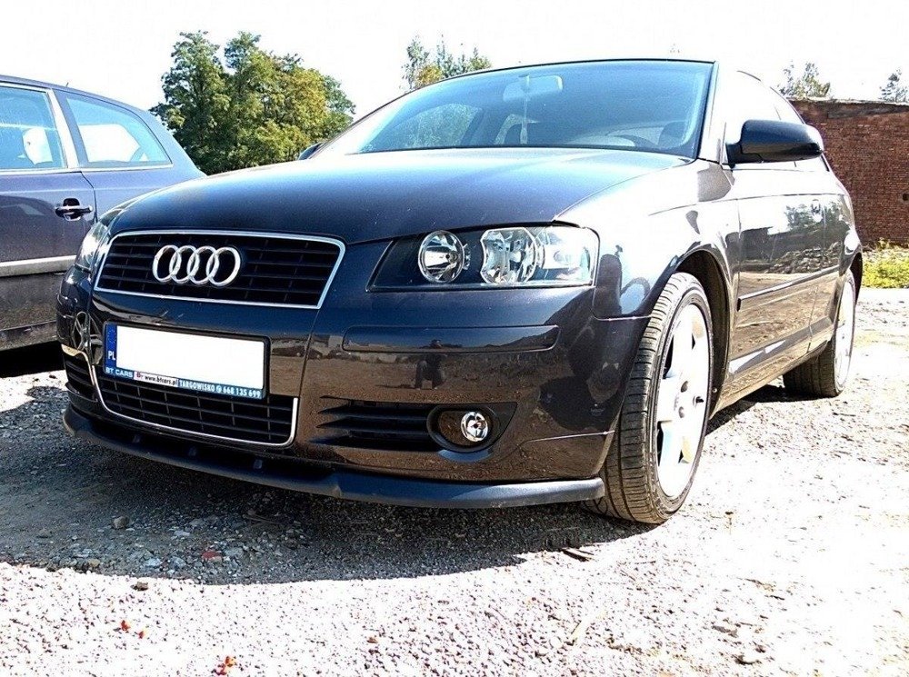 Voorspoiler passend voor Audi A3 8P 2003-2005 Carbon Look