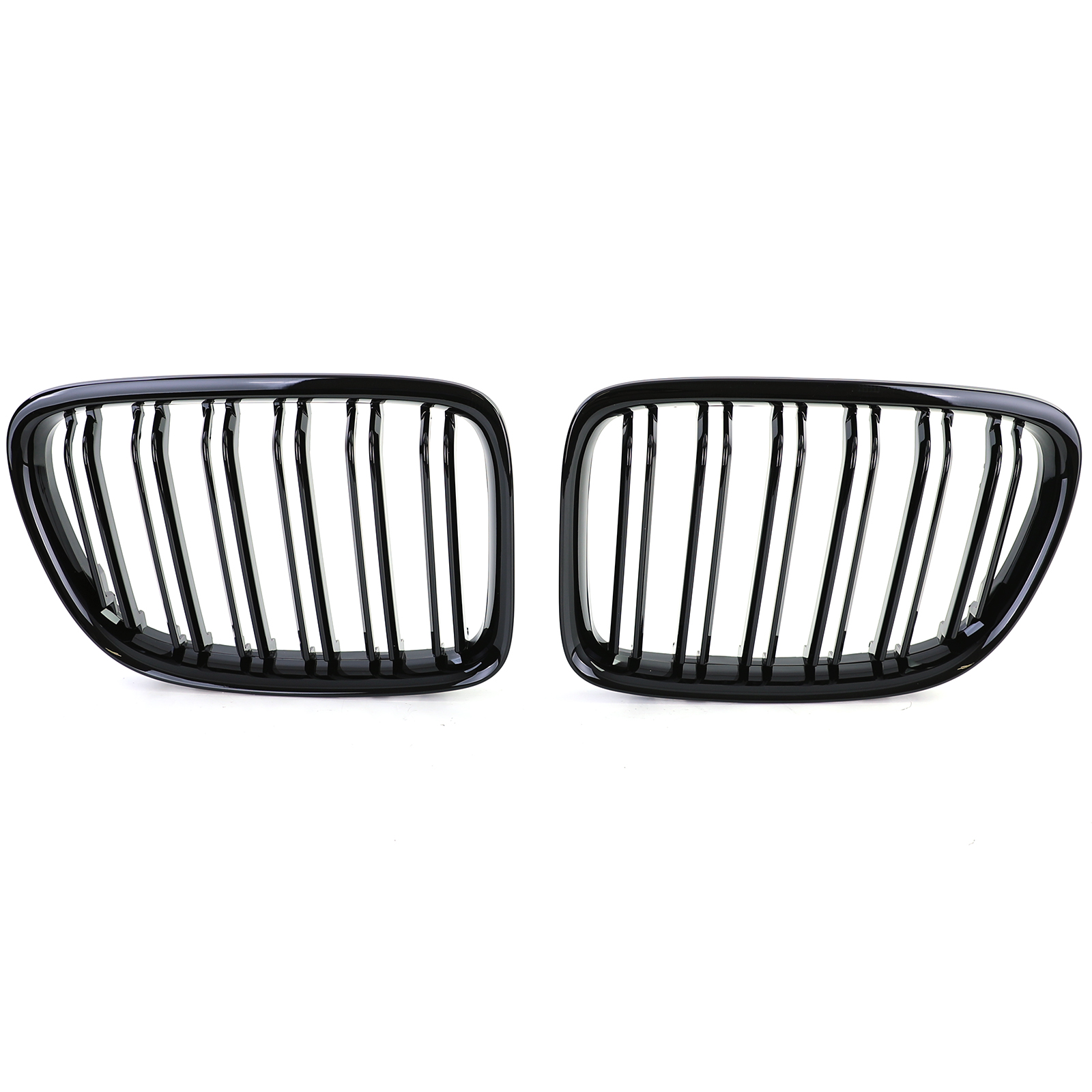 Grill Nieren passend voor BMW X1 E84 M-Look Glans Zwart