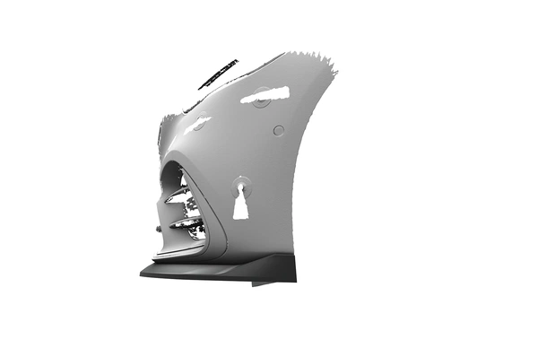 Voorspoiler passend voor Mercedes S-Klasse W223/V223 AMG-Line – CSR Automotive Cup Spoilerlip