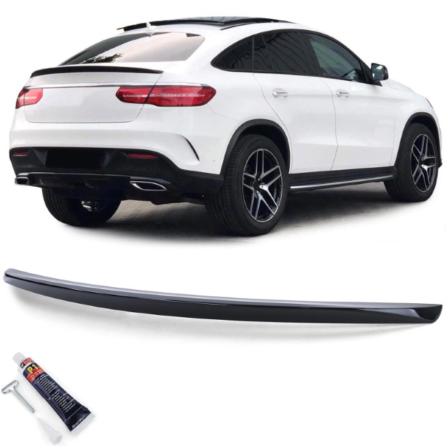 Achterklep Spoiler passend voor Mercedes GLE Coupe C292 (15-19) Glans Zwart