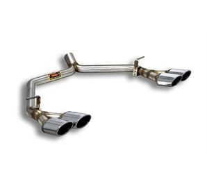 MERCEDES W163 ML 430 V8 -> 04 Supersprint Tailpipes kit R. + L.