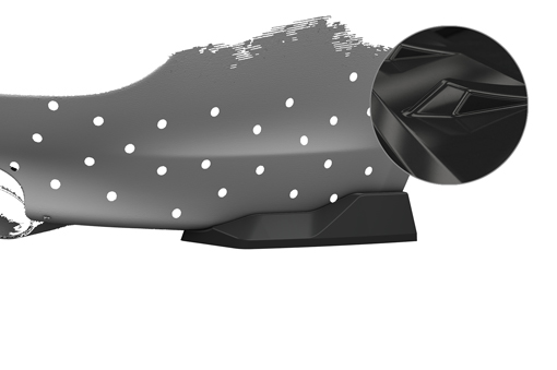 Diffuser passend voor BMW 6 Serie E63 / E64 Coupé en Cabriolet