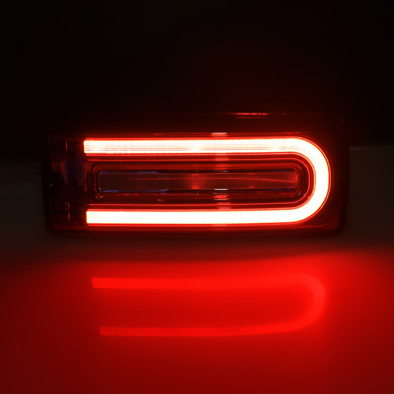LED Achterlichten passend voor Mercedes G-Klasse W463  1999-2018 - Rood/Helder- incl. Dynamic Running Light