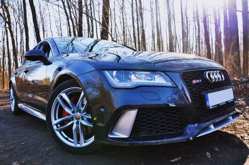 Zijskirts passend voor Audi A7 RS7 10-14 Look