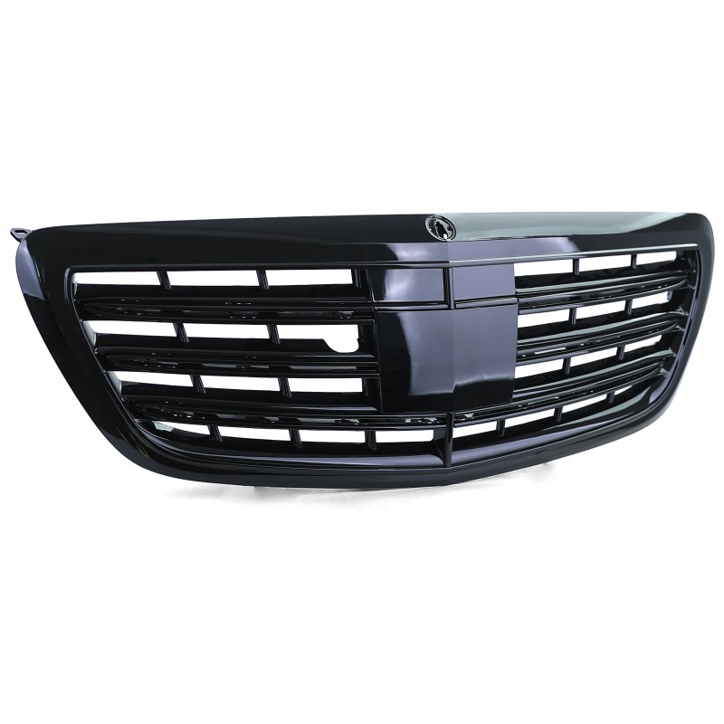 Grill passend voor Mercedes W222 Sport Design Zwart Nightvision