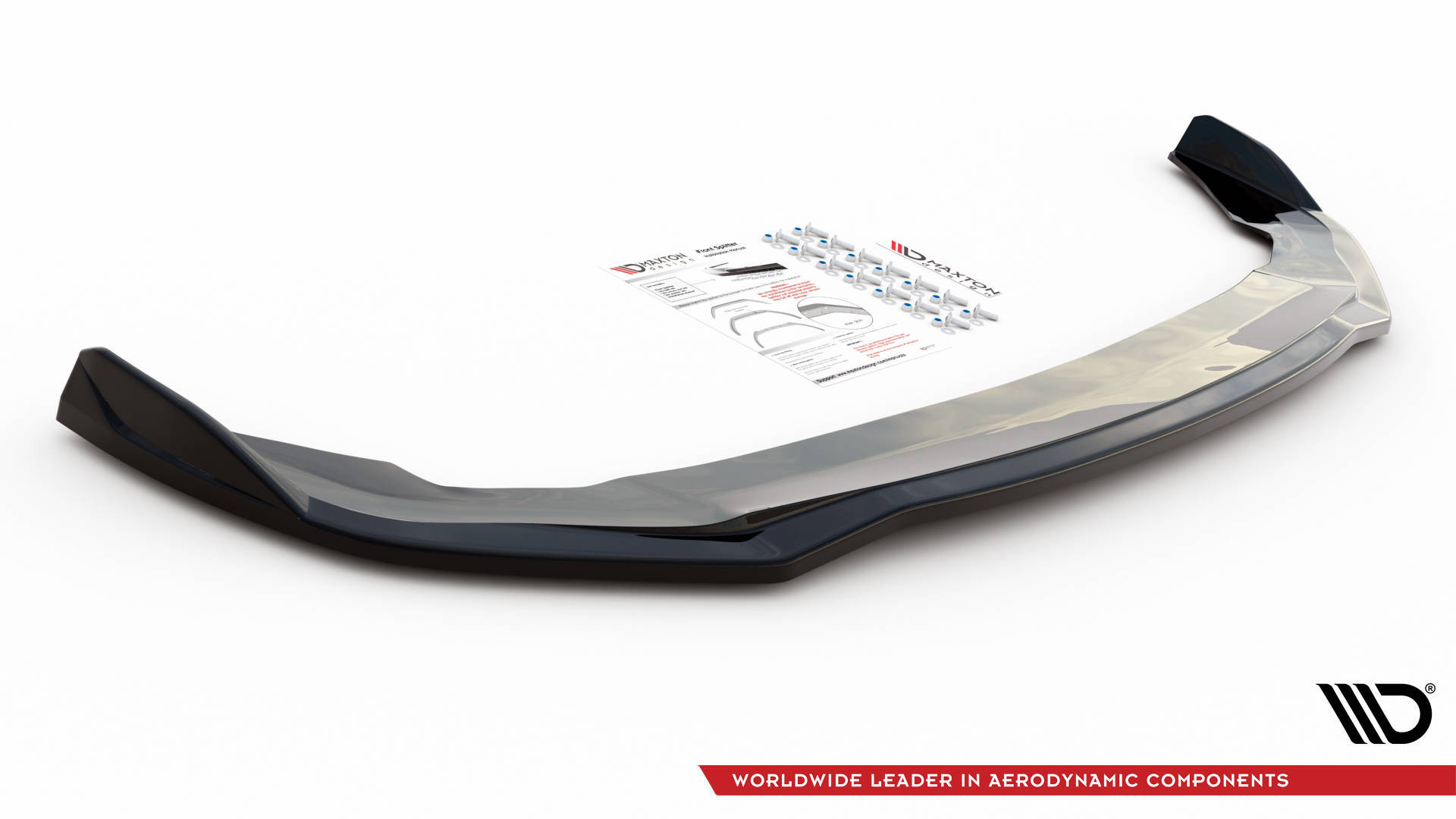 Bodykit passend voor BMW 2-serie M-pack Gran Coupe F44 Maxton Glanzend zwart
