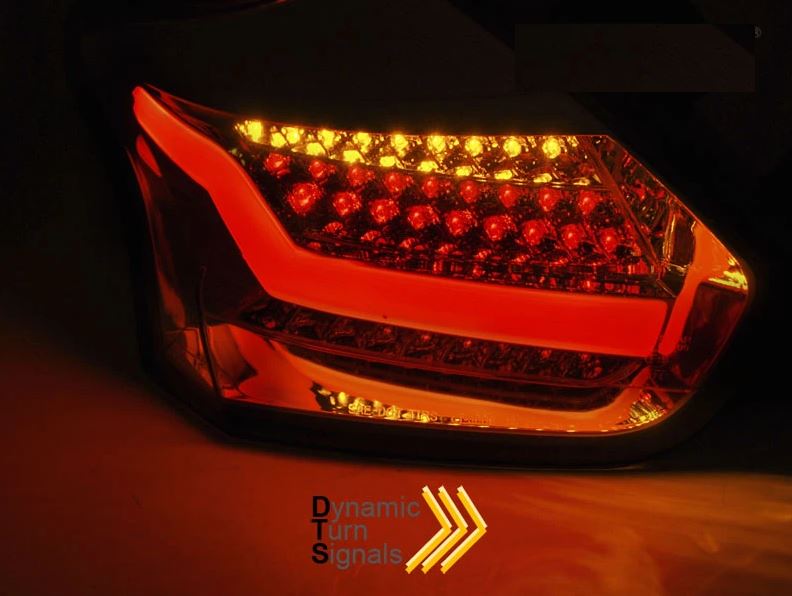 Achterlichten Ford Focus 14-18 LED Dynamic Smoke
