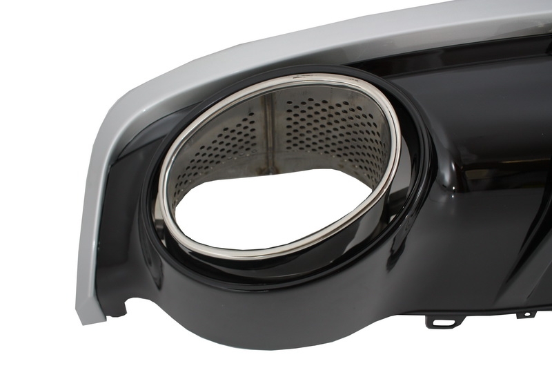 Diffuser passend voor Audi A7 RS7 4G Look 15-19 incl. Sierstukken