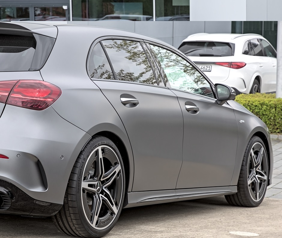 Zijskirts passend voor Mercedes A klasse W177 A35/A45 Look