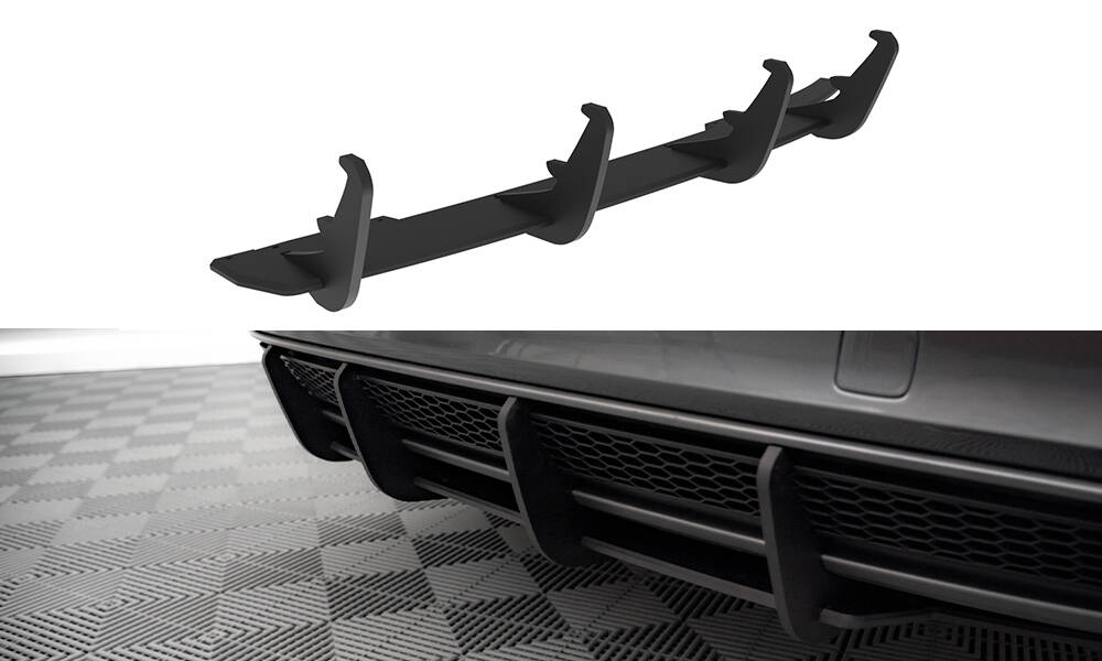 Diffuser passend voor Audi A4 B8 S-Line FL Maxton Street Pro