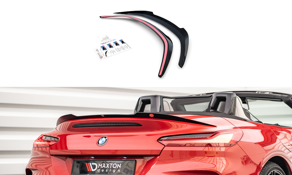 Spoiler passend voor BMW Z4 M-Pakket G29 glanzend zwart