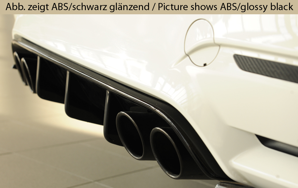 Achterbumper Diffuser Rieger BMW M3/M4 F80/F82/F82 2014-