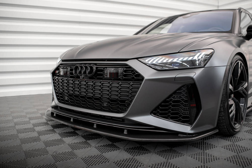 Voorspoiler passend voor Audi RS6 / RS7 C8 Maxton Carbon
