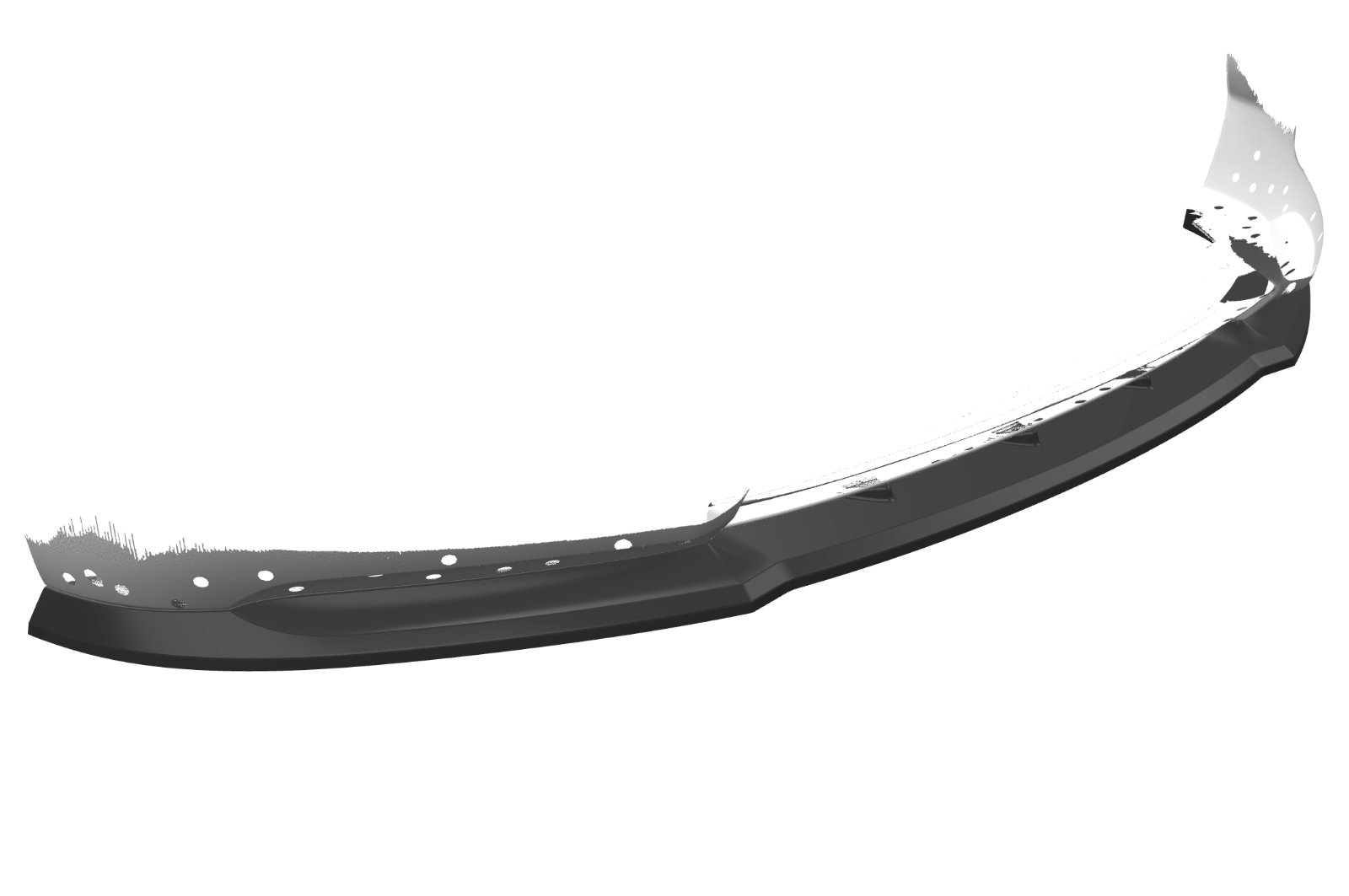 Voorspoiler passend voor BMW 1er F20/F21 LCI CSR