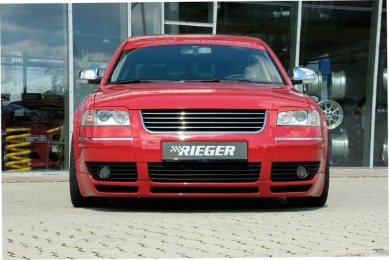 Voorspoiler passend voor VW Passat 3BG V6 Diesel Rieger Tuning