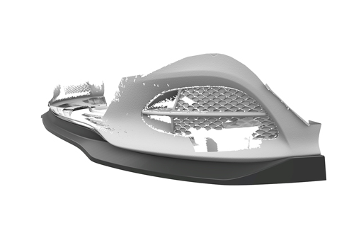 Voorspoiler passend voor Mercedes-Benz SL (R232) AMG