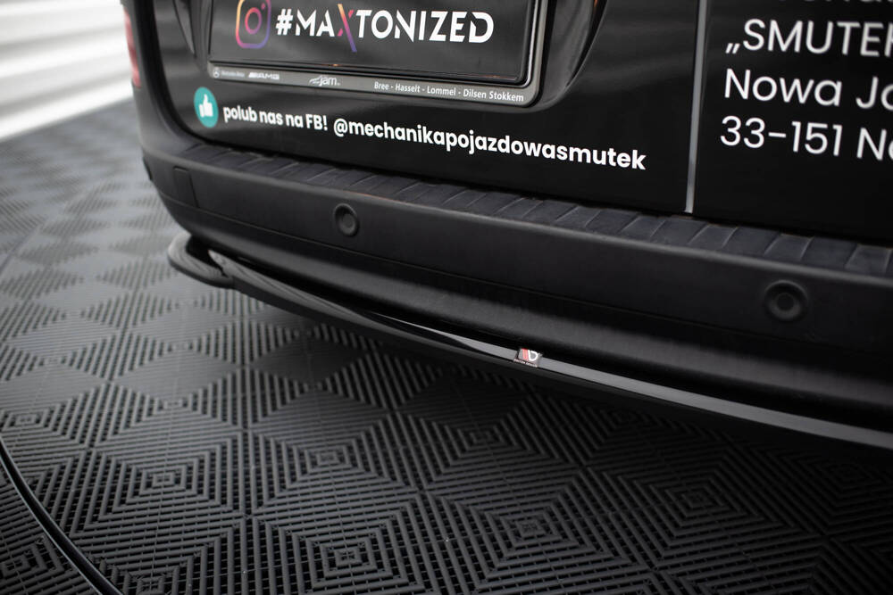 Diffuser passend voor Mercedes Benz Citan Maxton Glans Zwart