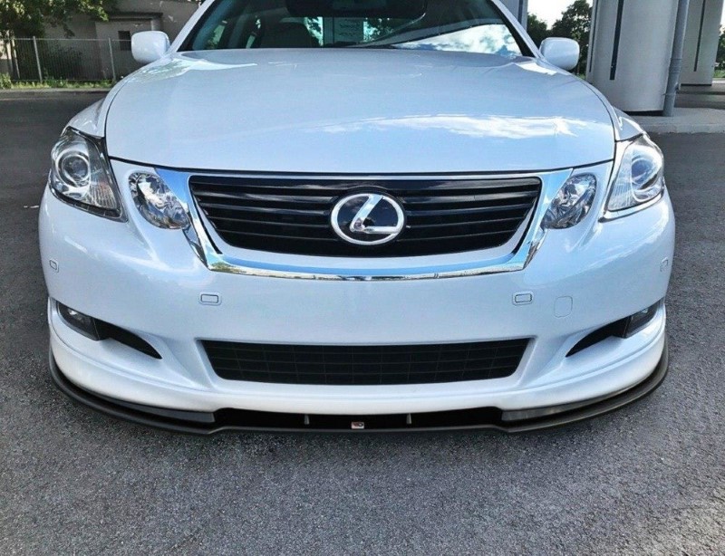 Voorspoiler Lexus GS 300 Mk3 Facelift V.1 Glanzend Zwart