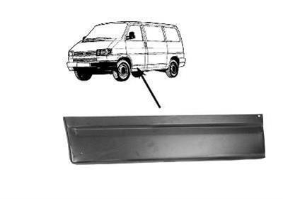 deurplaat, onder, rechts VW T4, 1991-2003