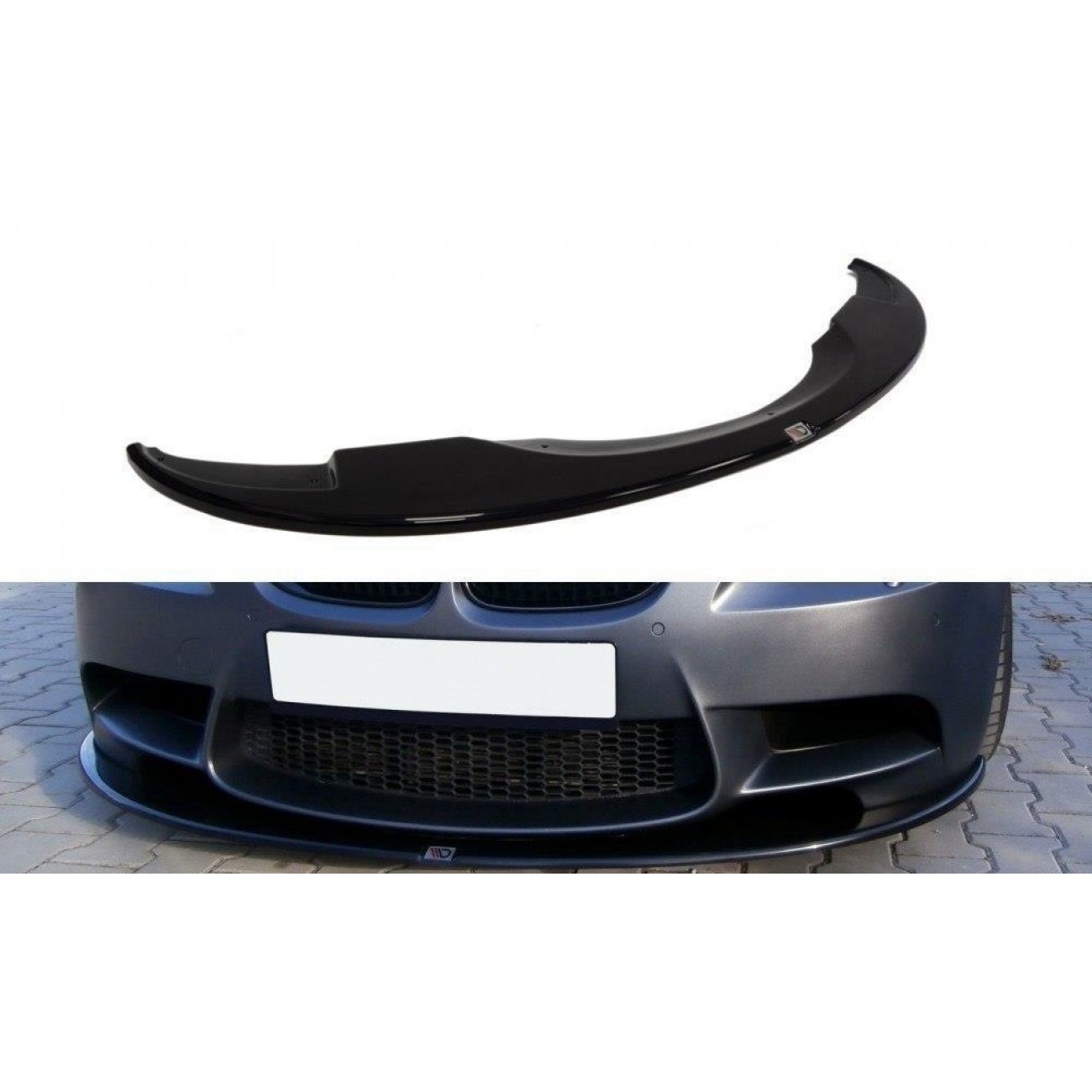 Voorspoiler passend voor BMW M3 E92 E93 Carbon Look
