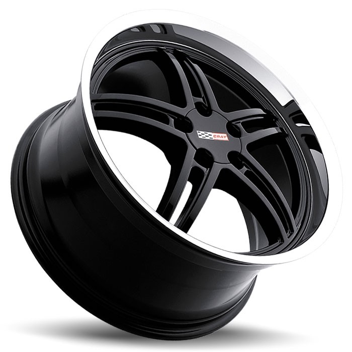 Velgen Cray Scorpion 17x9 5x120,65 ET50 Glanzend Zwart + Machine