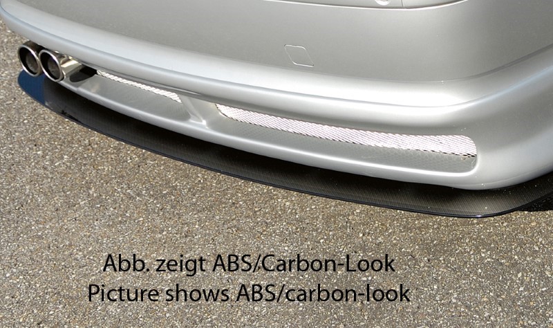 Spoilerzwaard voor Achterbumper Diffuser passend voor BMW E34 E39-Look niet m5 Rieger