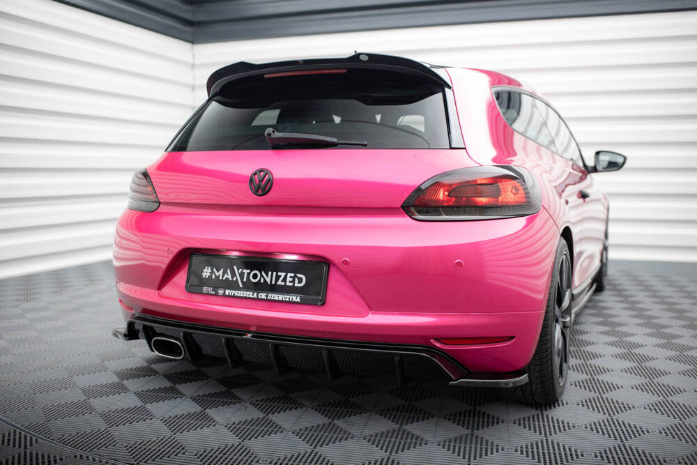 Diffuser passend voor Volkswagen Scirocco Maxton Glans Zwart
