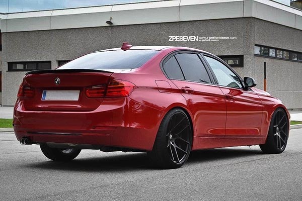 Z-Performance Seven Matte Black 10x20 5x120 ET45 Velgen