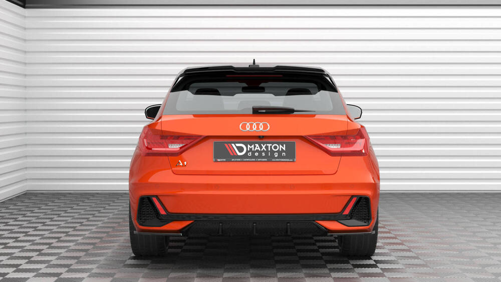 Zij Diffusers Audi A1 S-LINE GB glanzend zwart