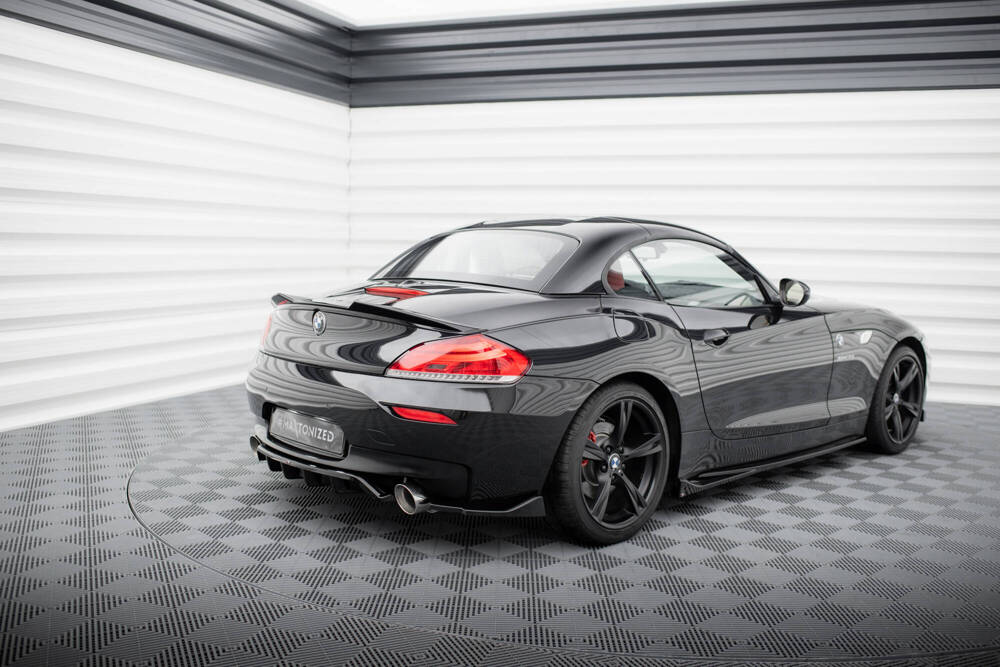 Diffuser passend voor BMW Z4 M Pakket E89 FL Maxton Glans Zwart