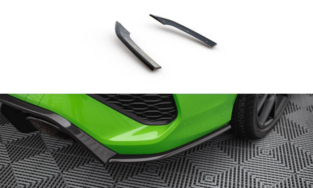 Zij Diffuser passend voor Audi RS3 8Y Maxton Carbon