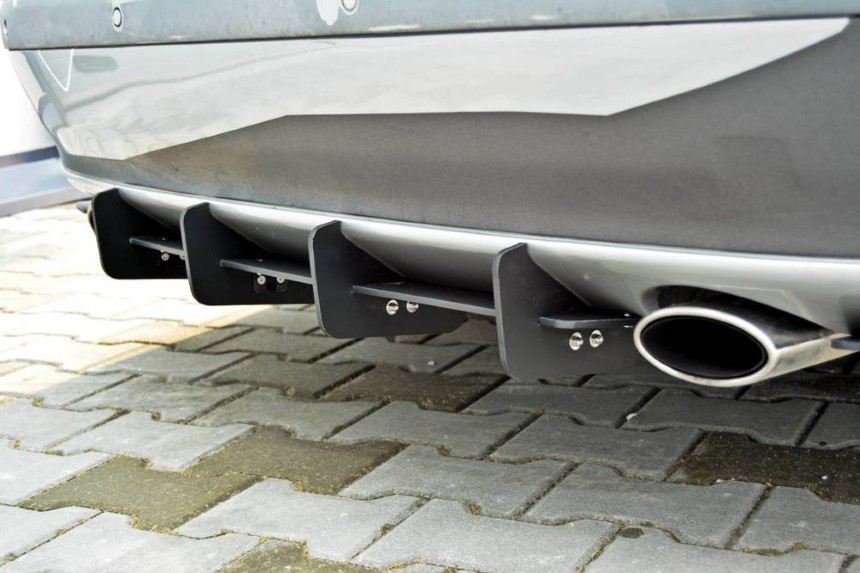 Diffuser passend voor Mercedes CL-klasse C215 Maxton Design