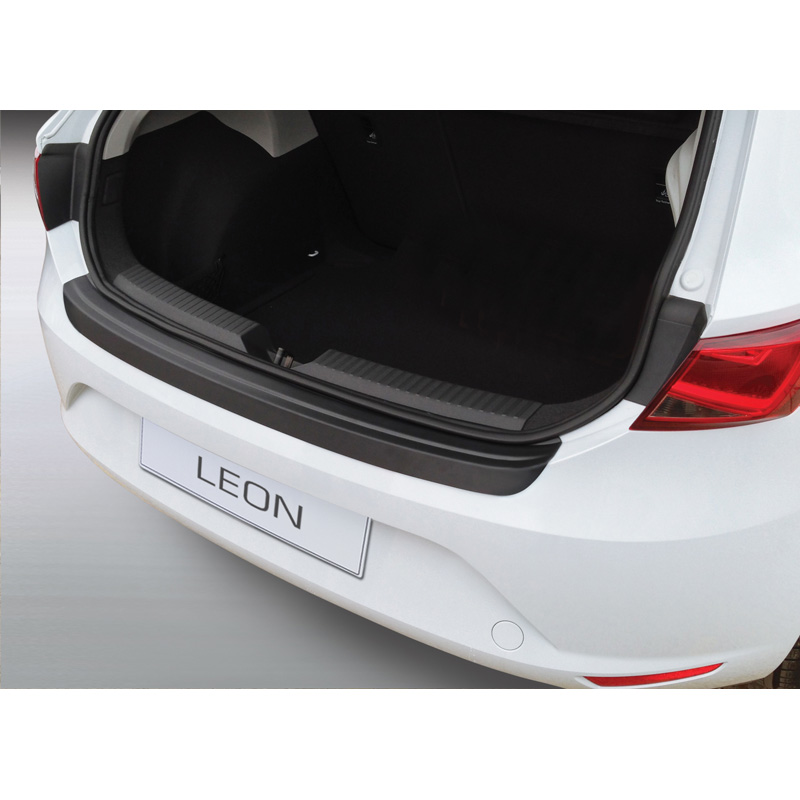 ABS Achterbumper beschermlijst  Seat Leon SE/FR 2013-2020 Zwart
