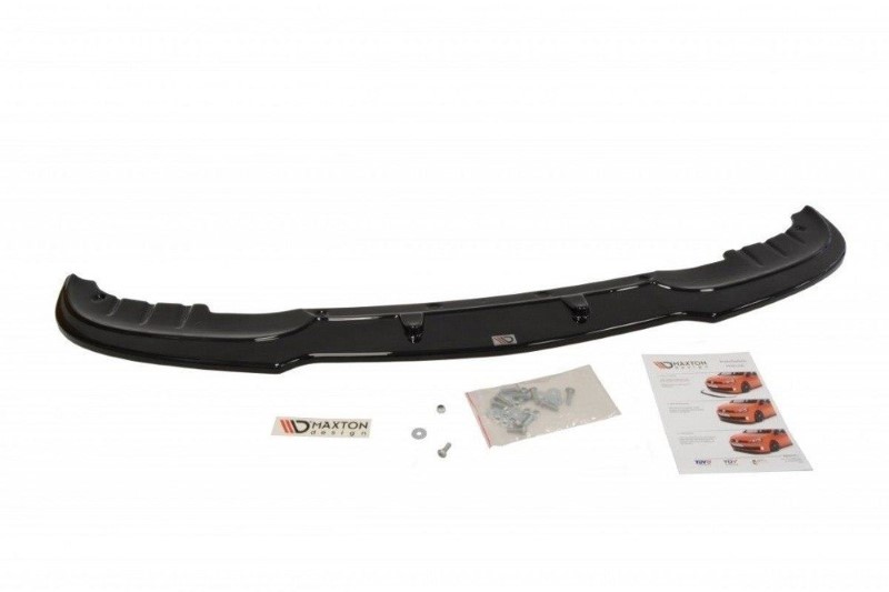Voorspoiler passend voor BMW 5 GT F07 Glanzend Zwart
