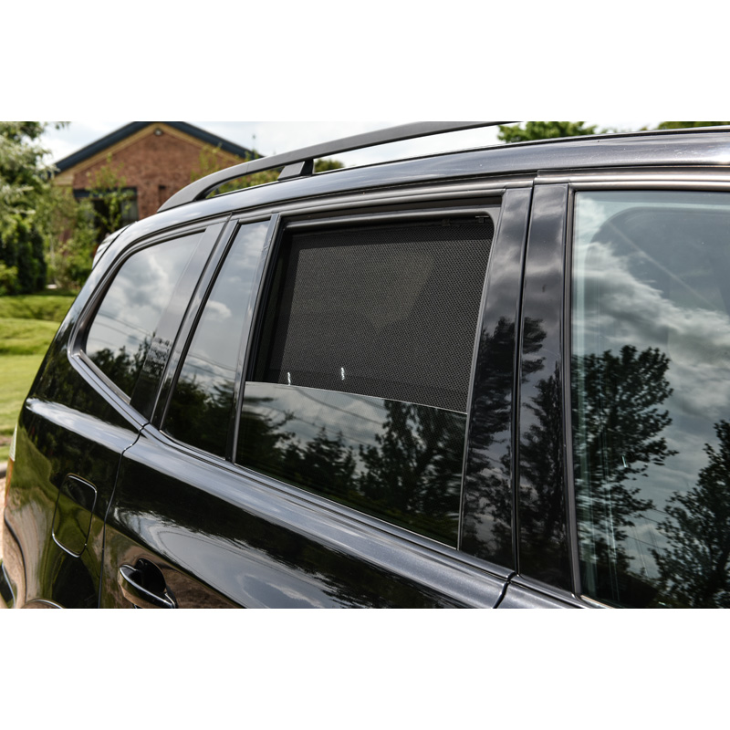 Set Car Shades (achterportieren)  BMW X3 E83 2003-2010 (2-delig)