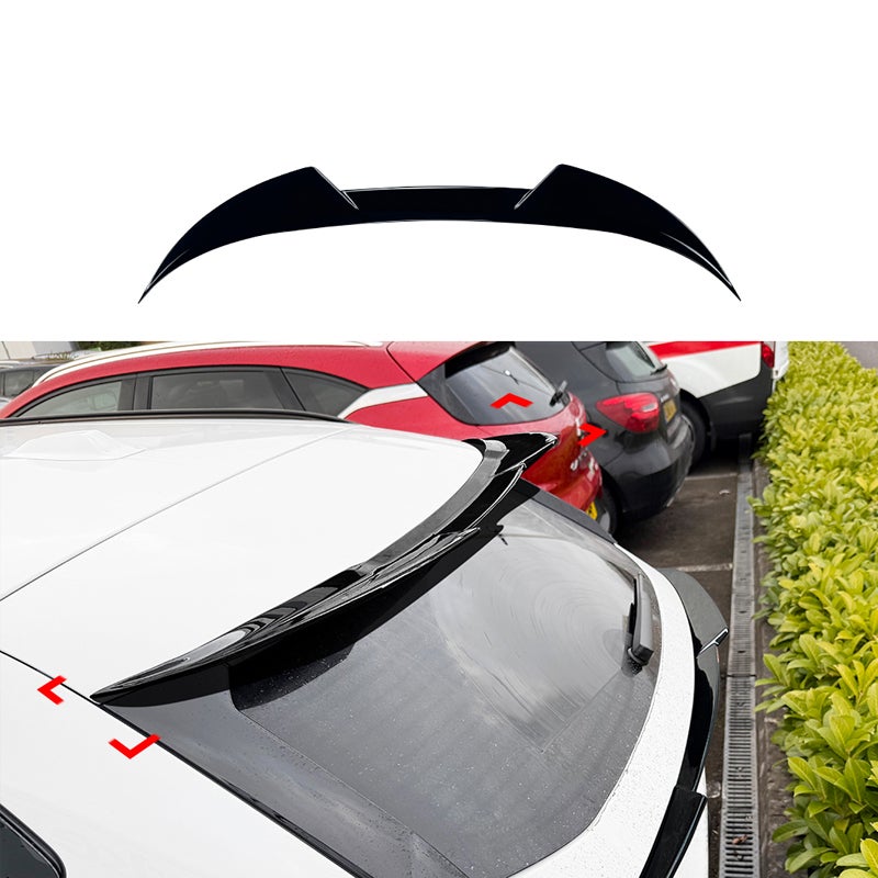 Dakspoiler (Spoiler Cap)  BMW 5-Serie G61 Touring 2024- (ABS Glanzend zwart)