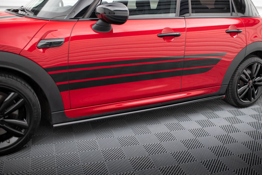 Zijskirts Mini Cooper S John Cooper Works F56 2022 - Maxton Glans Zwart
