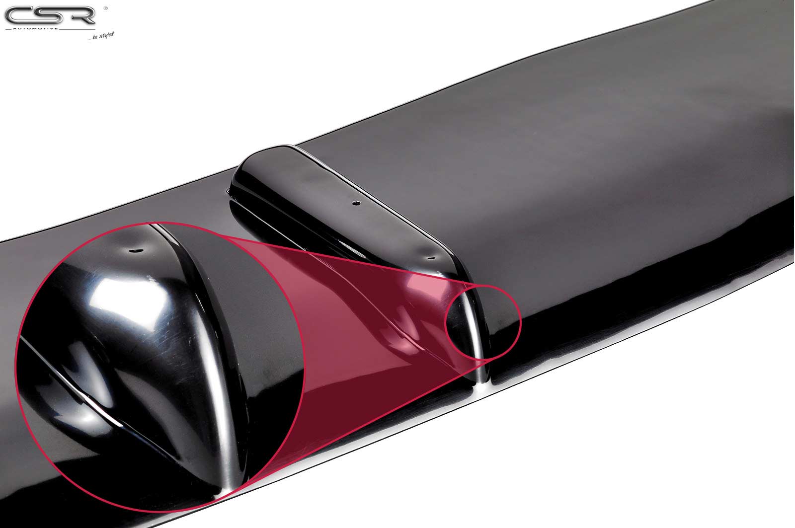 Voorspoiler passend voor BMW 5-Serie G30/G31  Glans Zwart